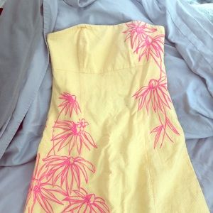 Lily Pulitzer strapless dress